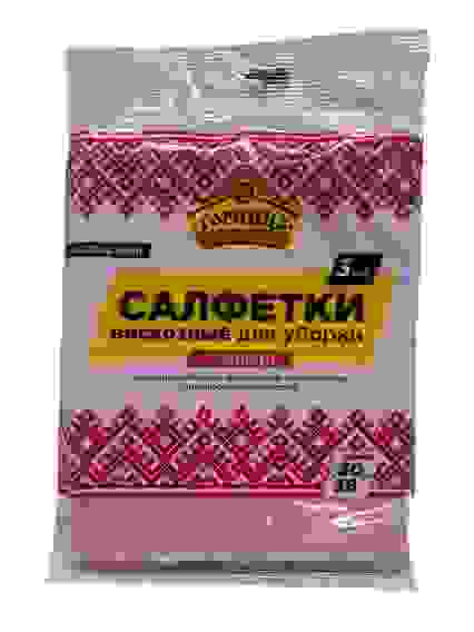 Салфетка вискозная 3шт 30х38см УНИВЕРСАЛЬНАЯ, ГОРНИЦА/70