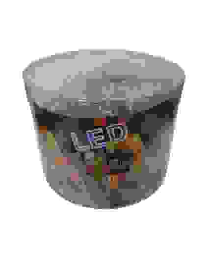 Гирлянда LED (100л) 6м (цвет. свет), 8 режимов, прозрач.провод,220В/100