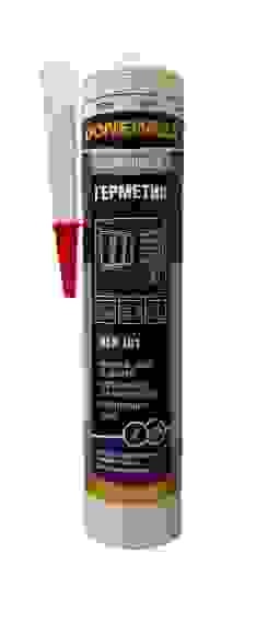 Герметик силиконовый DONEWELL 260мл УНИВЕРСАЛЬНЫЙ белый /12