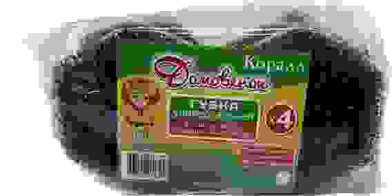 Губки универсальные тефлончик "Домовенок" Корал 4шт /60