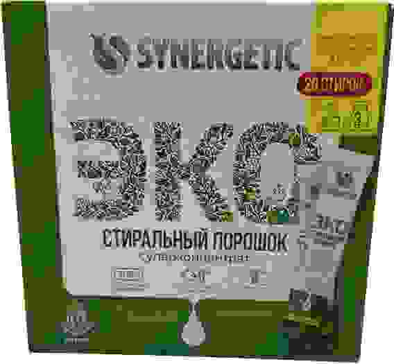 SYNERGETIC Порошок д/стирки 500г (20 стирок) концетр. универс. гипоаллергенный/6
