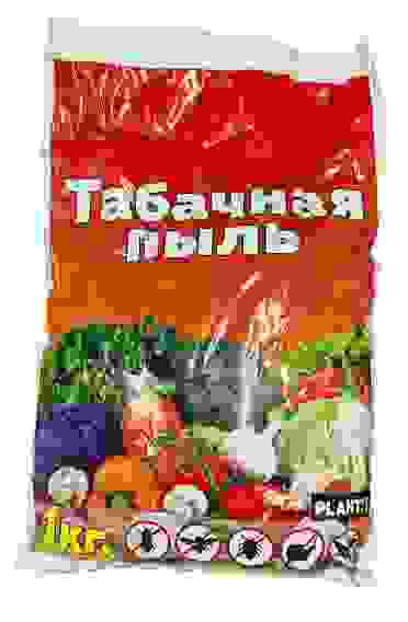 Табачная пыль 1кг (3л) природ. ср-во д/борьбы с огород. вредителями/10/15