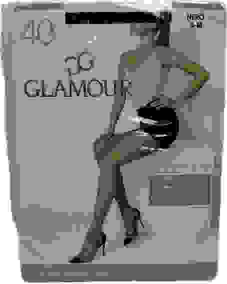 Колготки GLAMOUR DIAMANTE 40 р.3 Nero /12