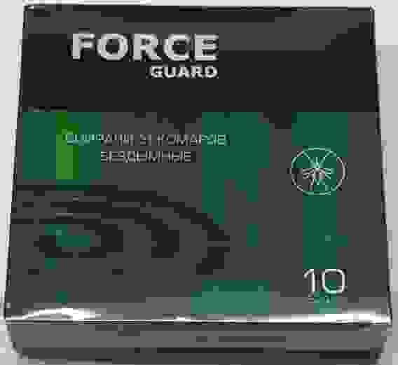 Спирали от комаров FORCE guard Бездымные 10шт Зеленые/60