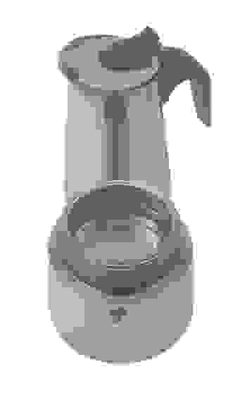 Кофеварка гейзерная ALPENKOK AK-802, 330мл, на 6 чашек, нерж. сталь, клапан пара, фильтр/24