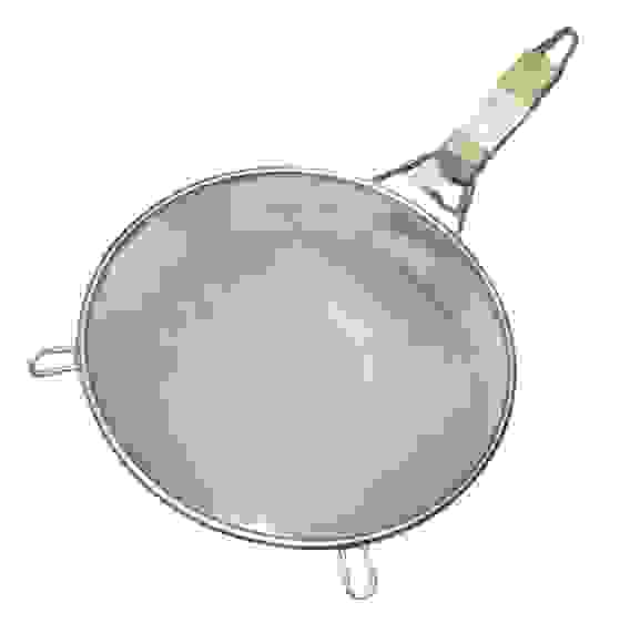 Сито метал. с деревян. ручкой d240мм, с 2-мя ушками, арт. 260206/1