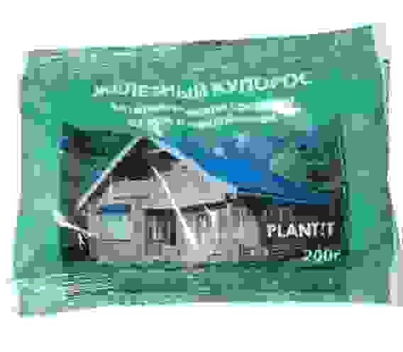 Железный купорос PLANTIT 200г Ср-во антисеп д/обработки древесины от плесени,гнили,мха,гриб.забол/50