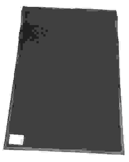 Коврик влаговпитывающий ребристый FLOOR MAT Стандарт 80x120 см, черный, ХТ-5001 ComeForte/10