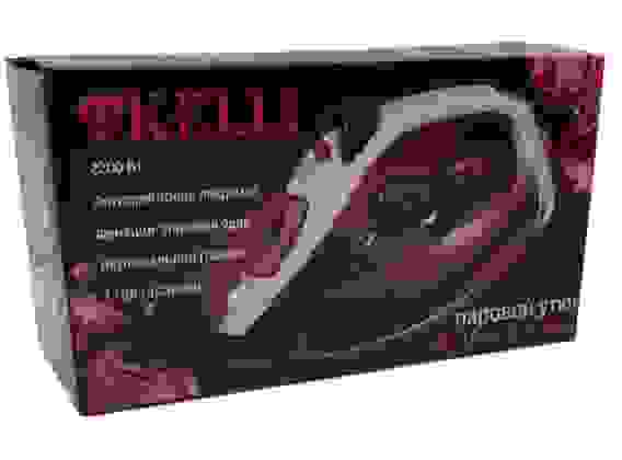 Утюг электр. KELLI KL-1652, антипригарное покрытие, паровой удар,верт глажка, 2200Вт/12