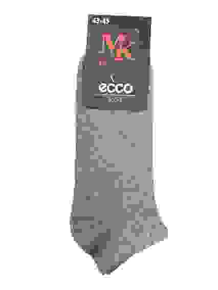 Носки мужские КОРОТКИЕ ECCO (Хлопок-82%, Полиамид-15%, Эластан-3%) р.40-42, 2 цвета /10