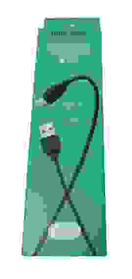 Кабель USB BOROFONE BX-19 MICRO, 2.4А, кабель 1м, БЕЛЫЙ/ЧЕРНЫЙ/15