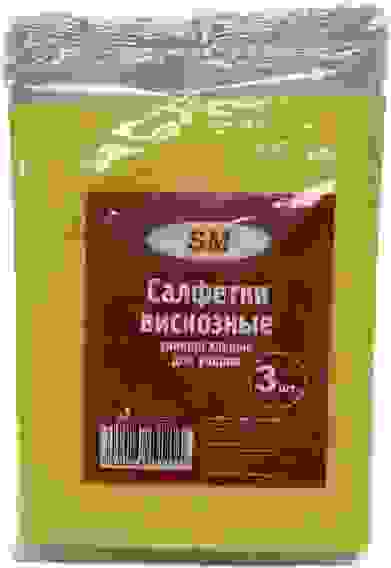 SM Салфетка Вискозная 3шт (Promo/Sale)/100