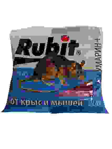 Зерновая приманка"Зоокумарин +" от крыс и мышей 200гр RUBIT/30