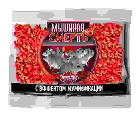 Оборонхим Тигард Зерновая приманка "МЫШИНАЯ СМЕРТЬ № 1 100г.(от мышей и крыс) /100