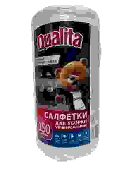Салфетка вискозная в рулоне QUALITA 150шт/6
