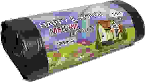 Мешки для мусора 35л 30шт ХЕППИ&amp;ХАУС повыш.прочности /50