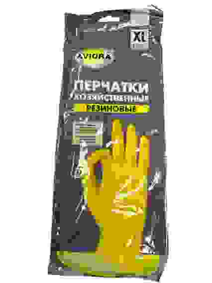 Перчатки Резиновые Хозяйственные XL AVIORA /12/120