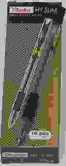 Ручка шар. Montex Черная 10шт/18