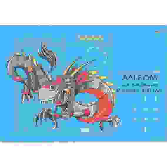 Альбом для рисования А4 8л. РОБОЗВЕРИ (08-4944) скр,обл.-офс, бл-офс, 2 диз.в спайке
