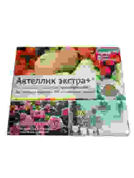 АКТЕЛЛИК ЭКСТРА+ от колорад. жука,тли,трипсы,клещи 5ампул по 2мл, с прилипателем/100