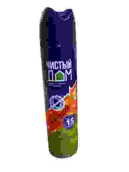 Чистый Дом Аэрозоль от клещей, с запахом Лимона 150мл /24