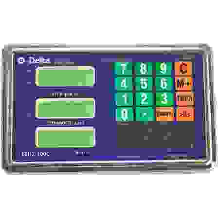 Весы торговые платформен БЕСПРОВОДНОЙ DELTA ТВП-180 (аккум+сеть, до 200кг,6режим, дисплей,30х40см/1