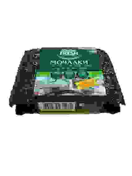Губка-Мочалка для посуды тефлона и эмали Мастер Фреш в металлизир. оплеткой 2шт/10/40