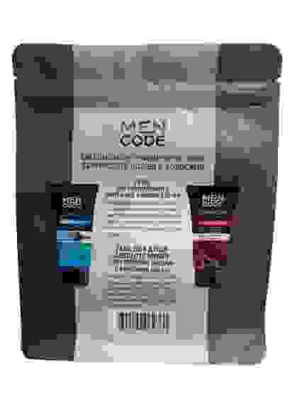 ПН Men Code (Гель д/душа Absolute Power 3в1 150мл+Гель д/бритья Like a barber 150мл) ЗИП пакет/12