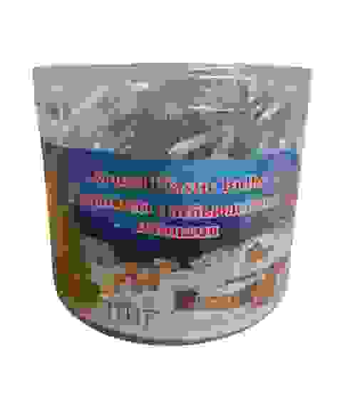 Гирлянда занавес (штора) ROUND PLASTIK BULBS LED (320л) 3х2м (бел)8режимов/проз.пров/доп. розетка/50