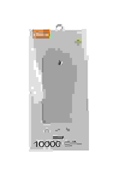 Зарядное устройство Power Bank UNION UN1009 10000mAh (2 выхода USB 2.1А, вход micro 2.0А),белый