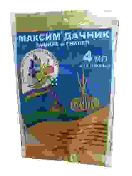 МАКСИМ ДАЧНИК удобрение д/защиты от гнилей 4мл ампула(на 2л воды), от заражения цветов и рассады/150