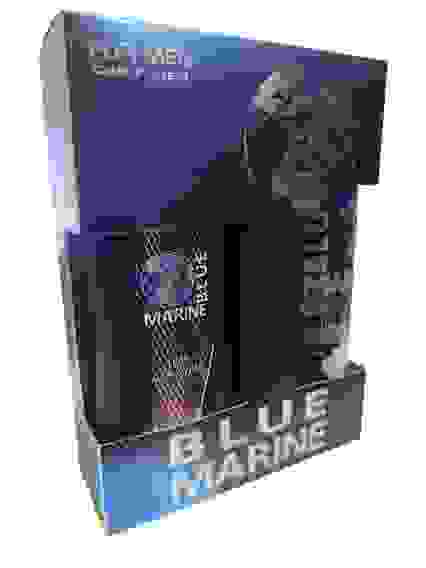 ПН Blue Marine (Гель д/душа 250мл+Пена д/бритья 200мл) /7