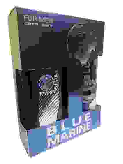 ПН Blue Marine (Шампунь д/волос 250мл+Пена д/бритья 200мл) /7