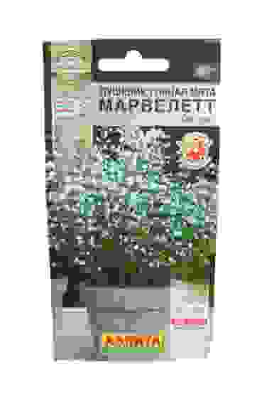 Душевик Горная мята Марвелетт белый, цв/пак/10