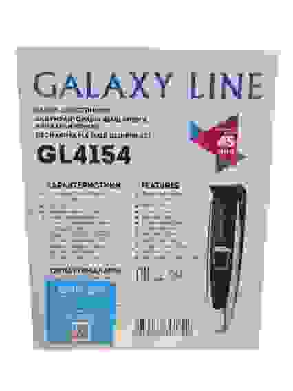 Машинка д/стрижки волос GALAXY GL-4154 (аккумулятор,япон лезвия нерж,рычаг регул-ки длины лезвии)/24
