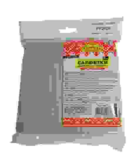 Салфетка целлюлозная губчатая ГОРНИЦА, д/кухни и уборки, 5шт, 15х15см, серые/24