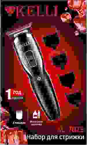 Машинка д/стрижки волос и бритья KELLI KL-7025 (насадка д/стрижки,бритья, носа и ушей)/6
