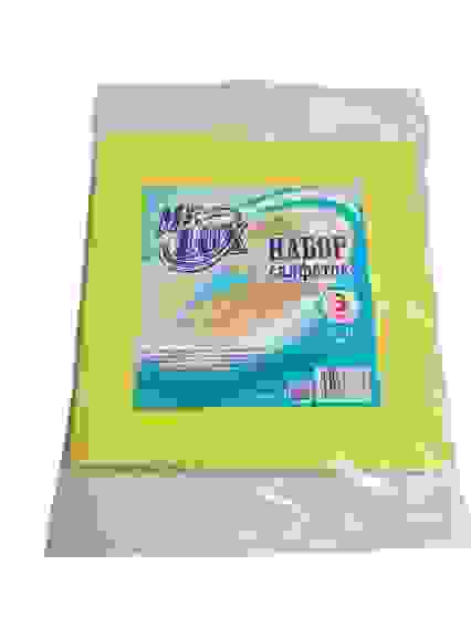 Салфетка целлюлозная губчатая MR.LUX, д/кухни и уборки, 3шт, 15х15.5см /45