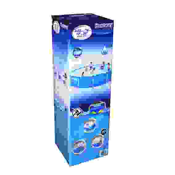 Бассейн каркасный 366х76см, объем 6473л, синий, BESTWAY/1