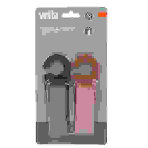 Фиксаторы для дверей VETTA, напольные, ТПР, 2 шт*13 см, 2 цвета/12