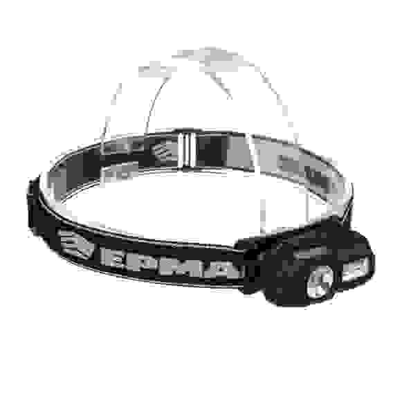 Фонарь налобный ЕРМАК сенсорный, XPE LED+3LED, 9 режимов (красный свет), 500мАч, кабель д/зарядки/1