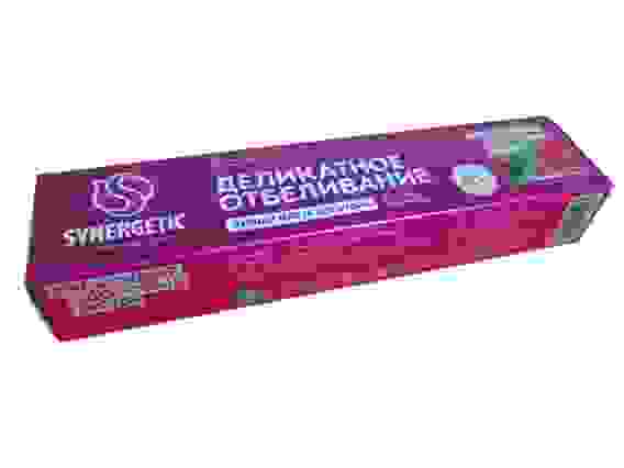 SYNERGETIC з/паста 100г Деликатное отбеливание Малина+Мята /12