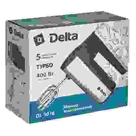 Миксер DELTA DL-5076 (400Вт, 5 скоростей, режим турбо)/4