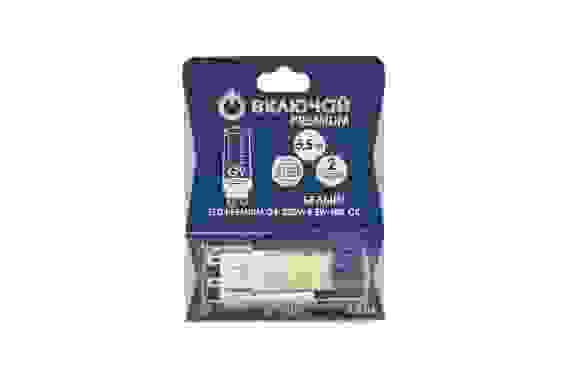 Лампа светодиодная G9 5.5W 4000K 220V AC CERAMICS 16*49 (LED PREMIUM) Включай/5