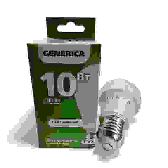 Лампа светодиодная GENERICA LED 10Bт E27 A60 4000K 230В /10/100