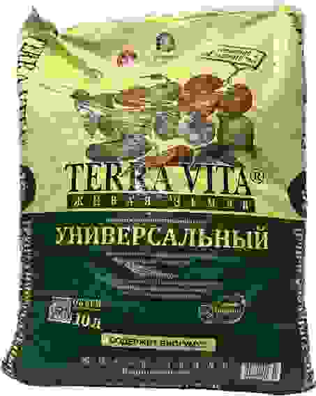 Грунт универсальный ЖИВАЯ ЗЕМЛЯ 10л TERRA VITA/5/210
