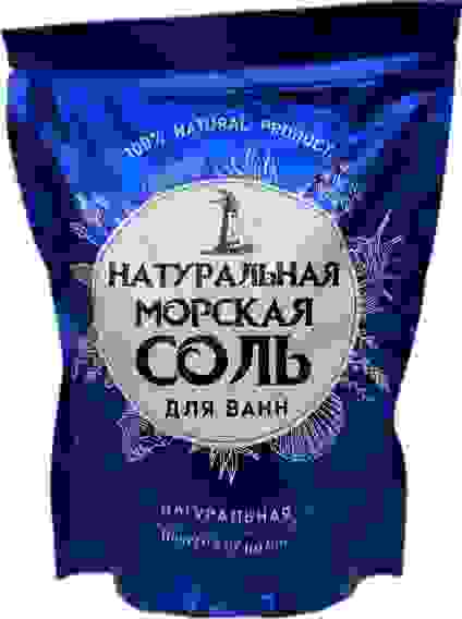 Крымская морская соль д/ванн 1100г Натуральная/9