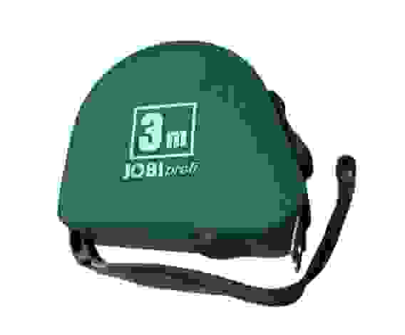Рулетка-метр Jobi 3 м, 2 фиксатора, лямка, фикс. на пояс/12/120