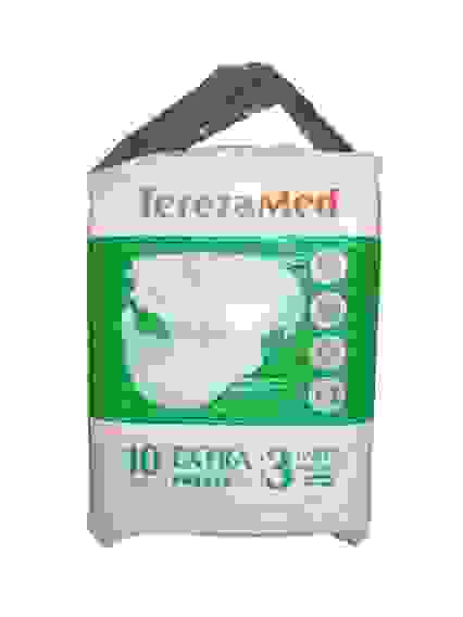 Подгузники TerezaMed медицин. однор/впитыв д/больных с недержанием Large Extra №3 100-150см 10шт /6