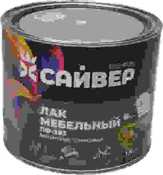 Лак ПФ-283 1,8кг мебельный Сайвер /6
